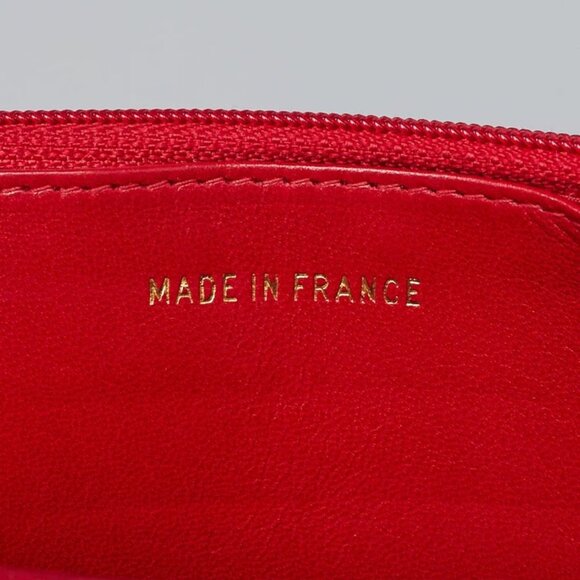 Chanel Red Patent Leather CC Logo Flap Wallet - Picture 8 of 12